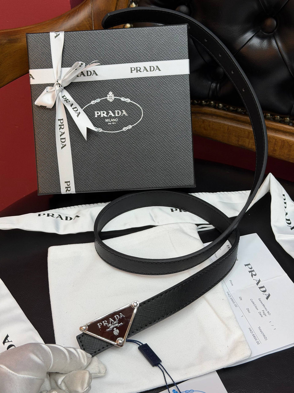 Prada İthal Kemer 2,3 cm
