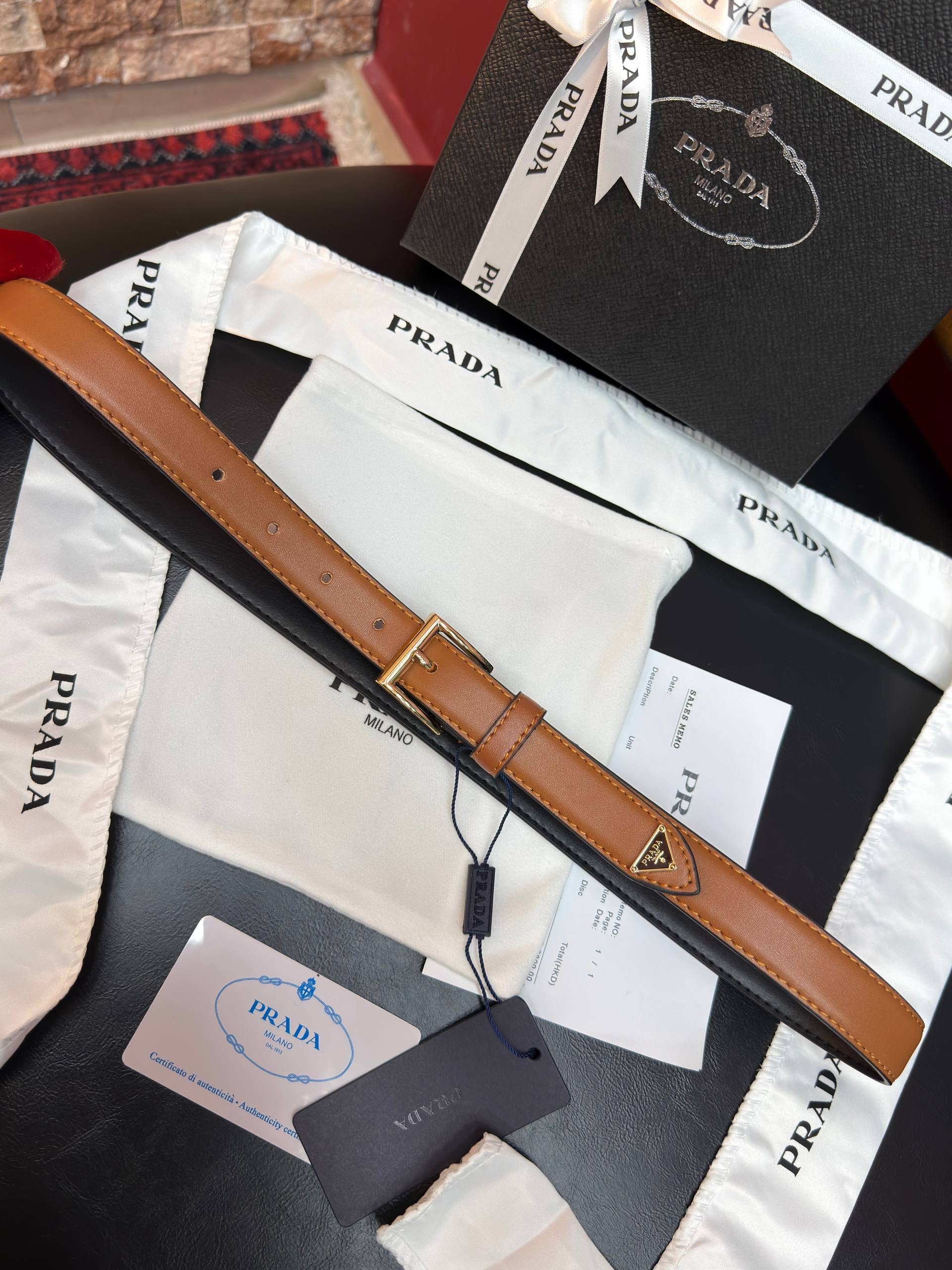 Prada İthal Kemer 2,4 cm