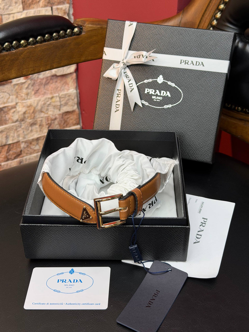 Prada İthal Kemer 2,4 cm