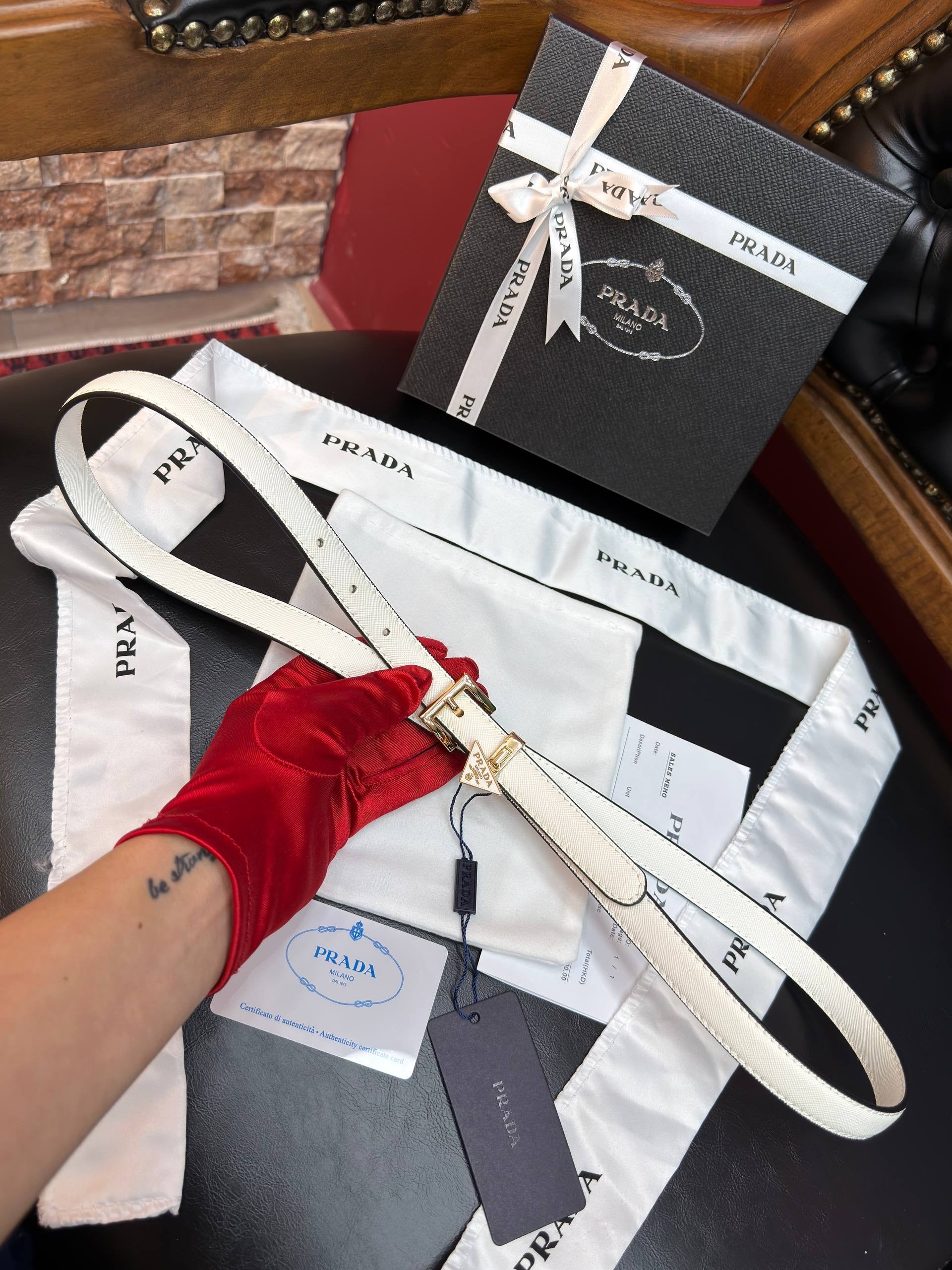 Prada İthal Kemer 1,9 cm