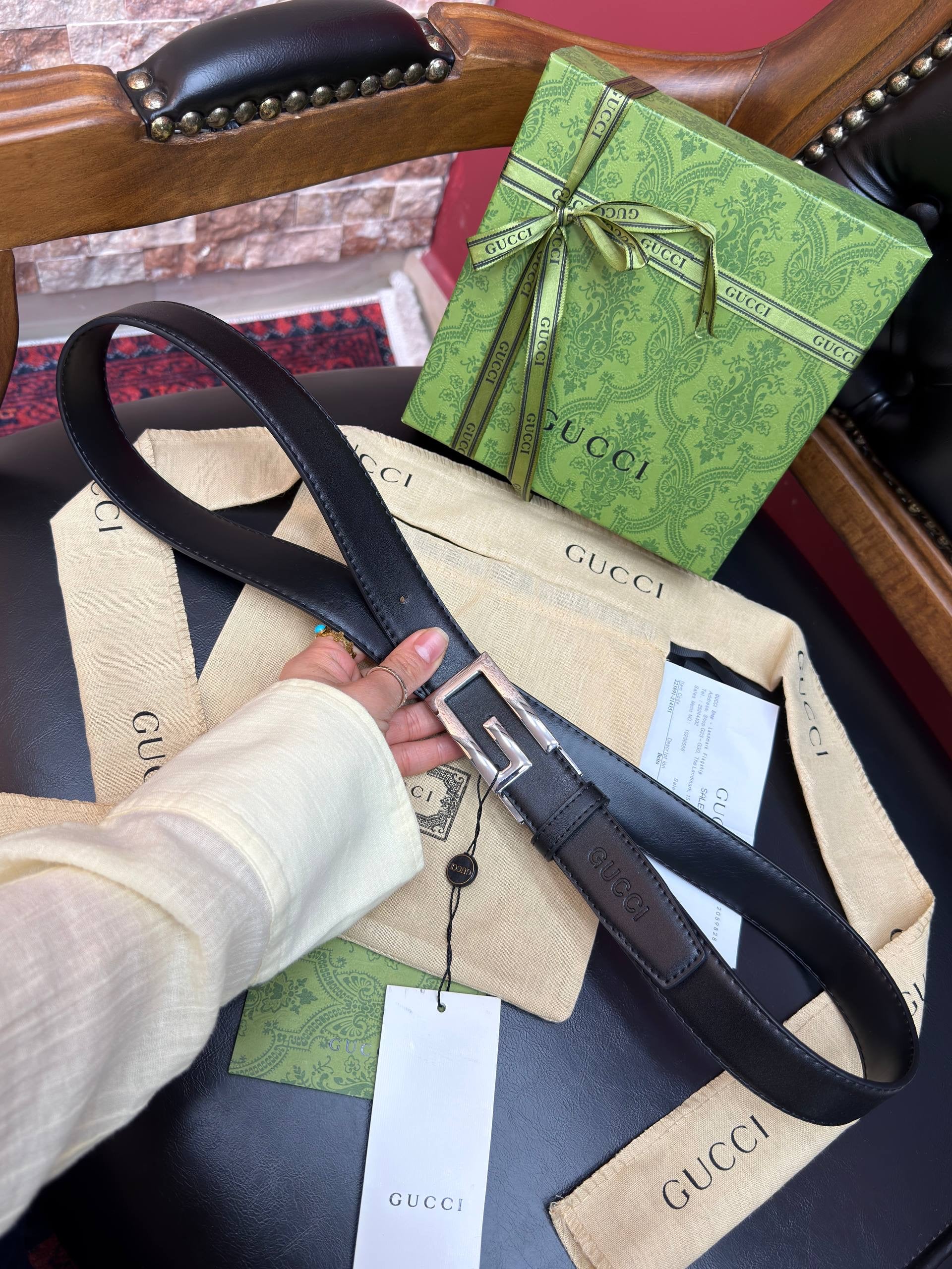 Gucci İthal Kemer 3 cm