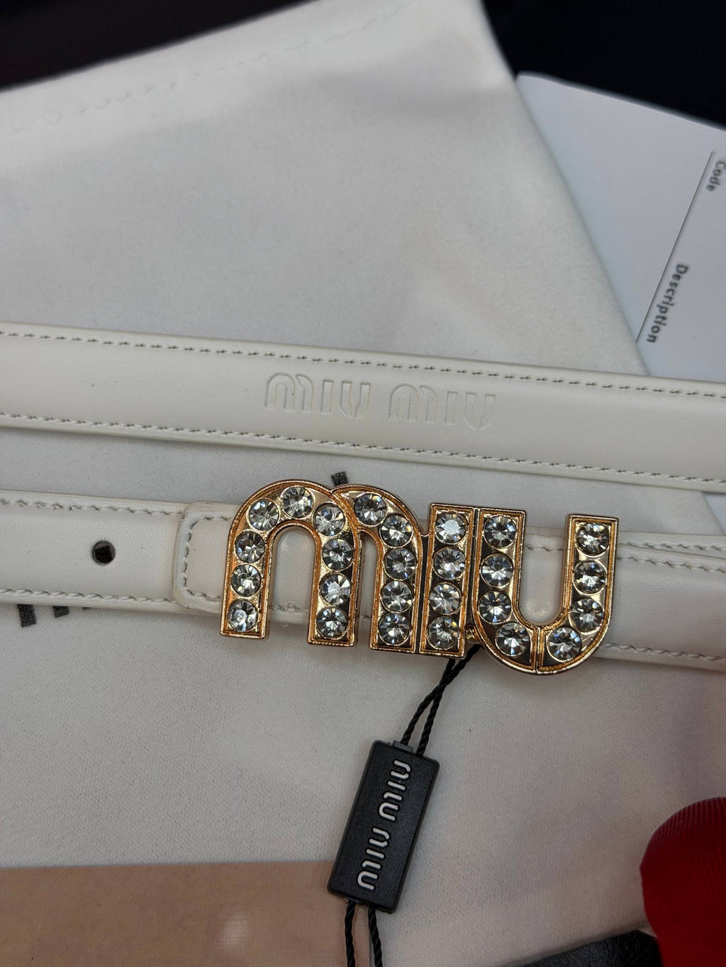 MiuMiu İthal Kemer 1,7 cm