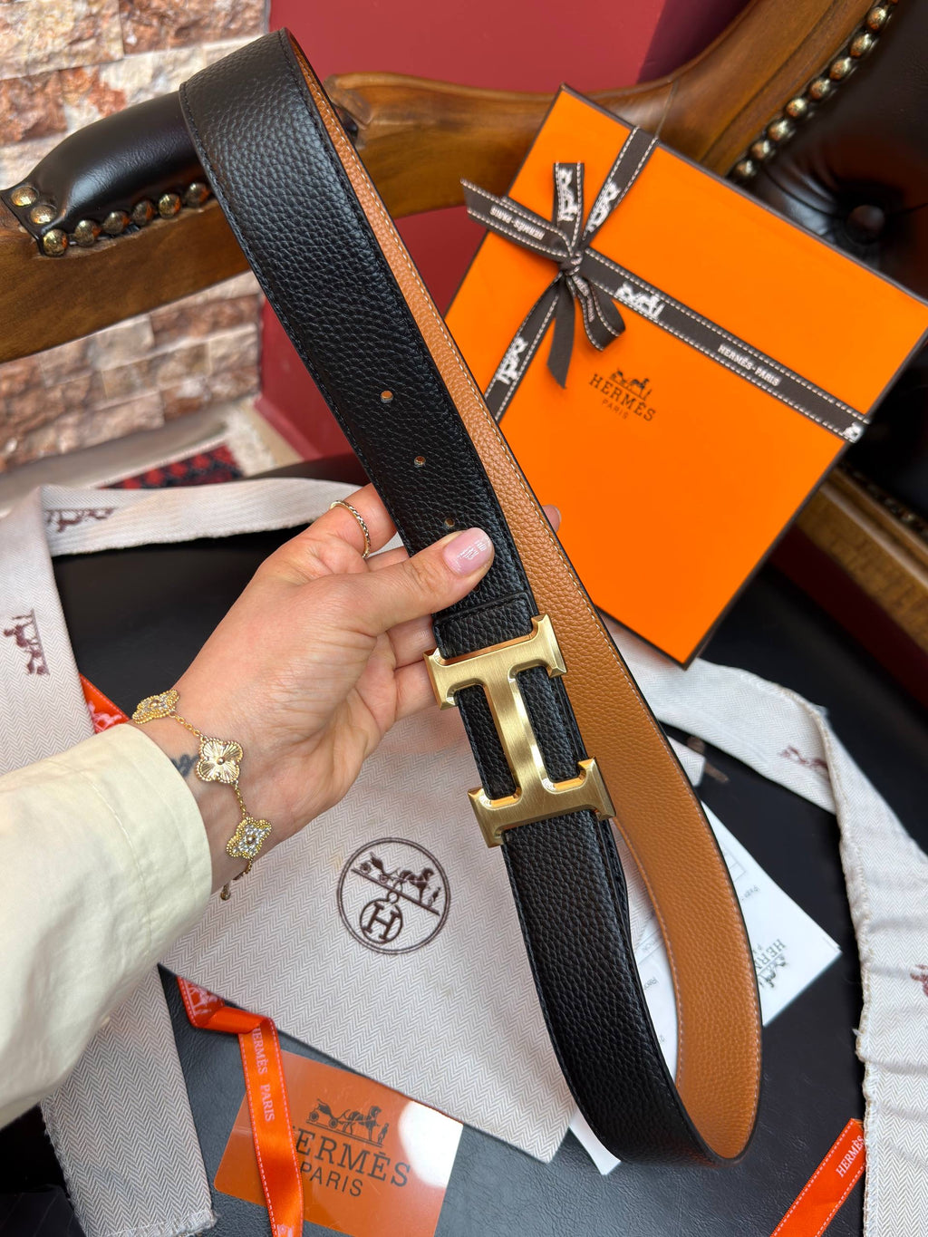 Hermes İthal Kemer 3,5 cm