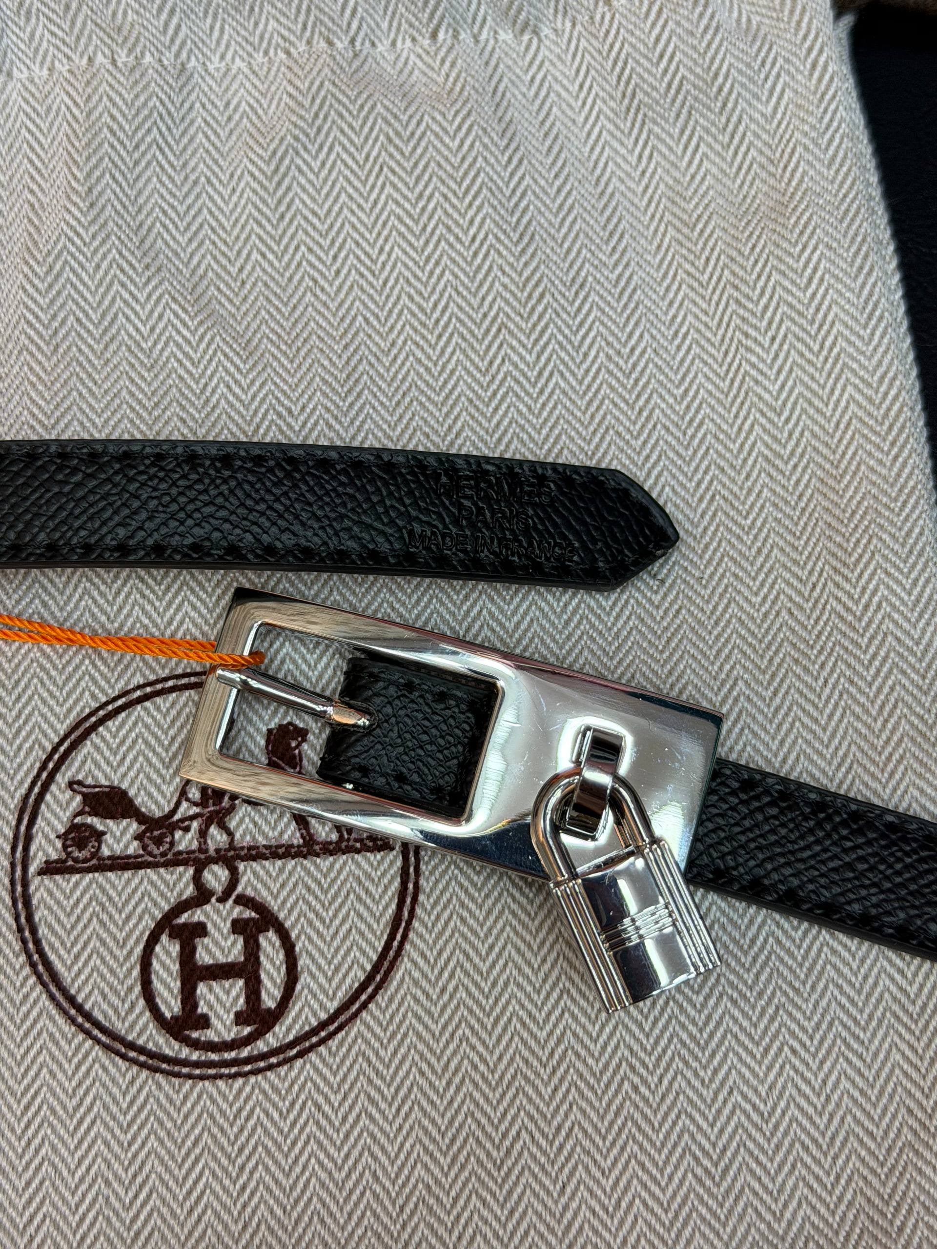 Hermes İthal Kemer Silver Aksesuar 1.7 cm