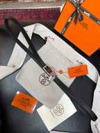 Hermes İthal Kemer Silver Aksesuar 1.7 cm