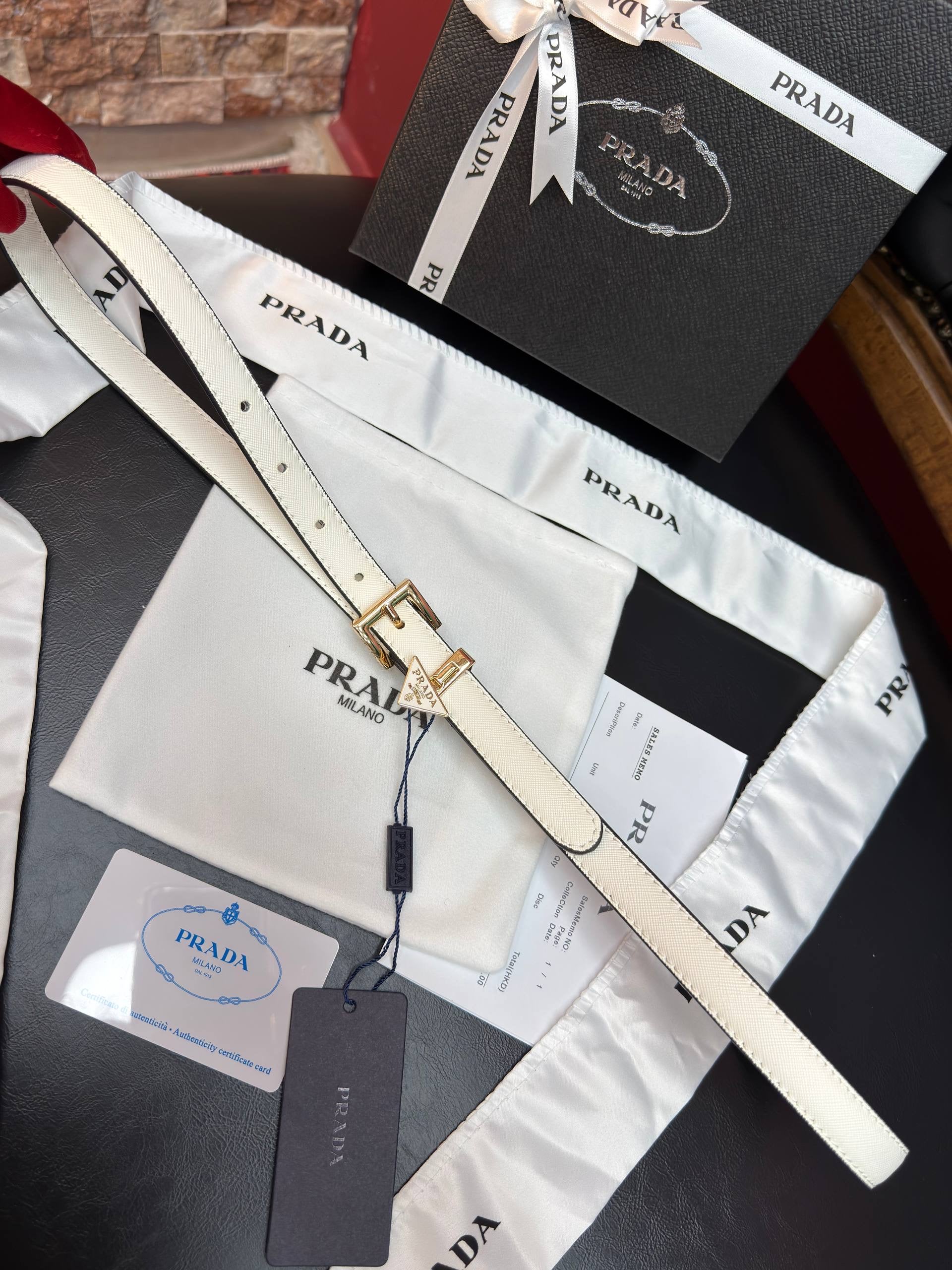 Prada İthal Kemer 1,9 cm