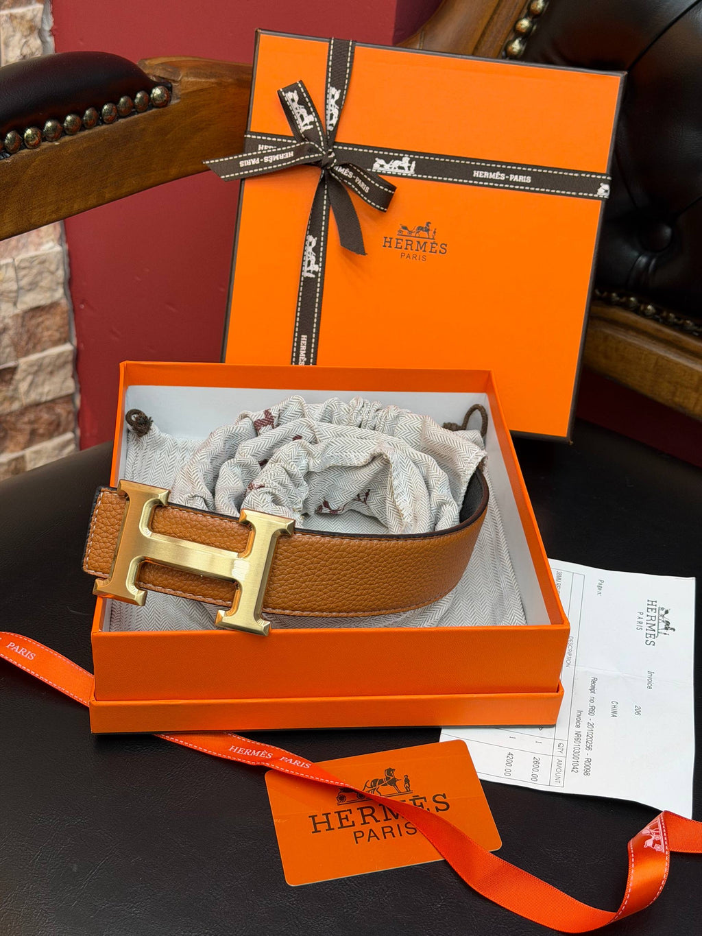 Hermes İthal Kemer 3,5 cm