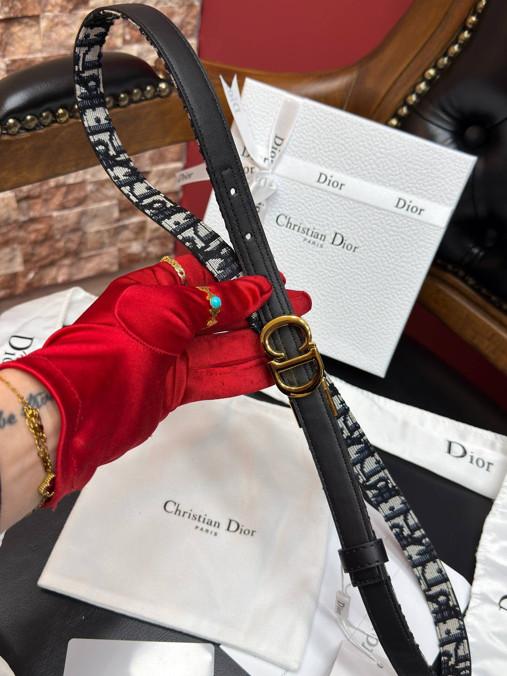 Christian Dior İthal Kemer 2 cm