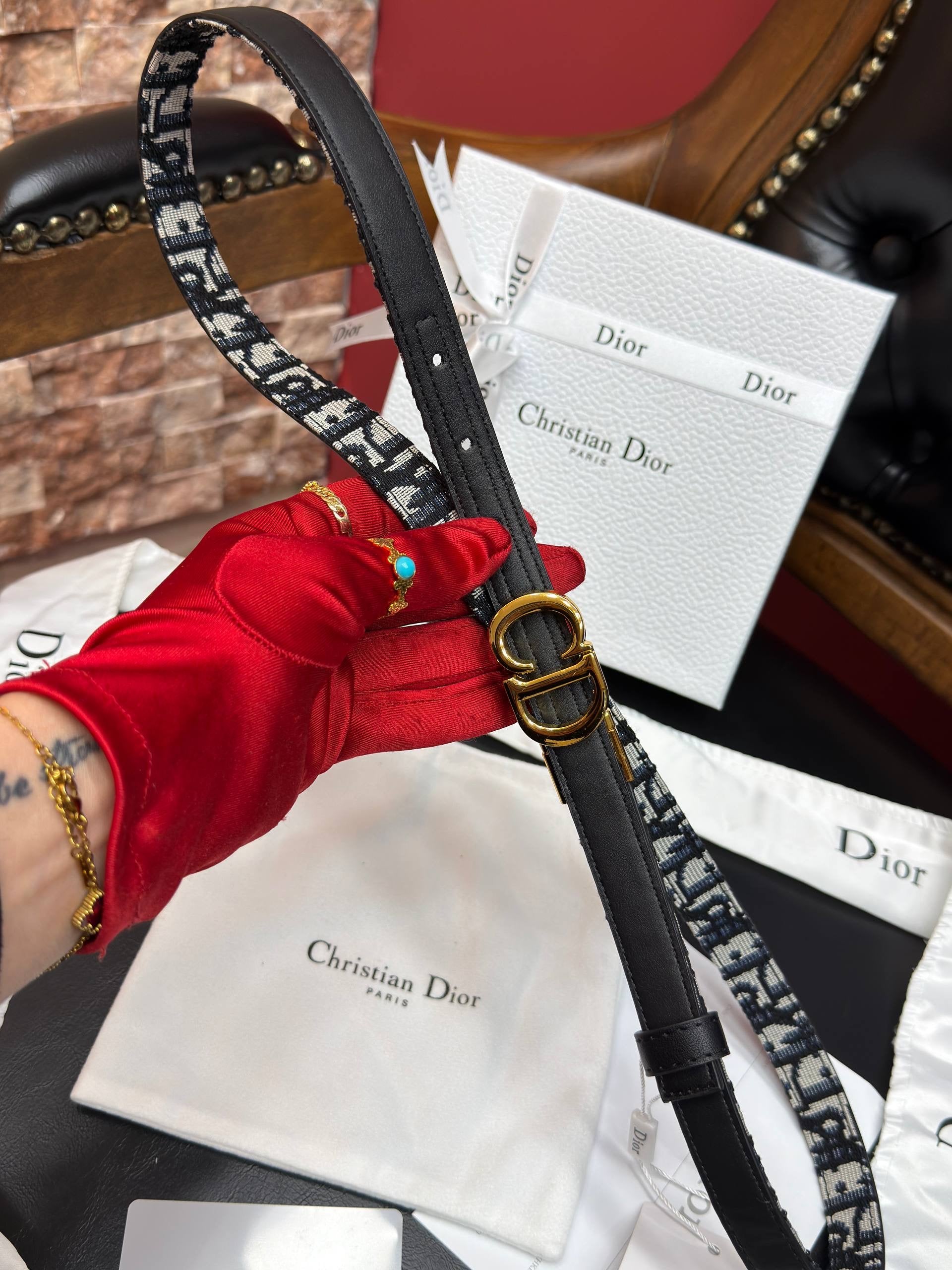 Christian Dior İthal Kemer 2 cm