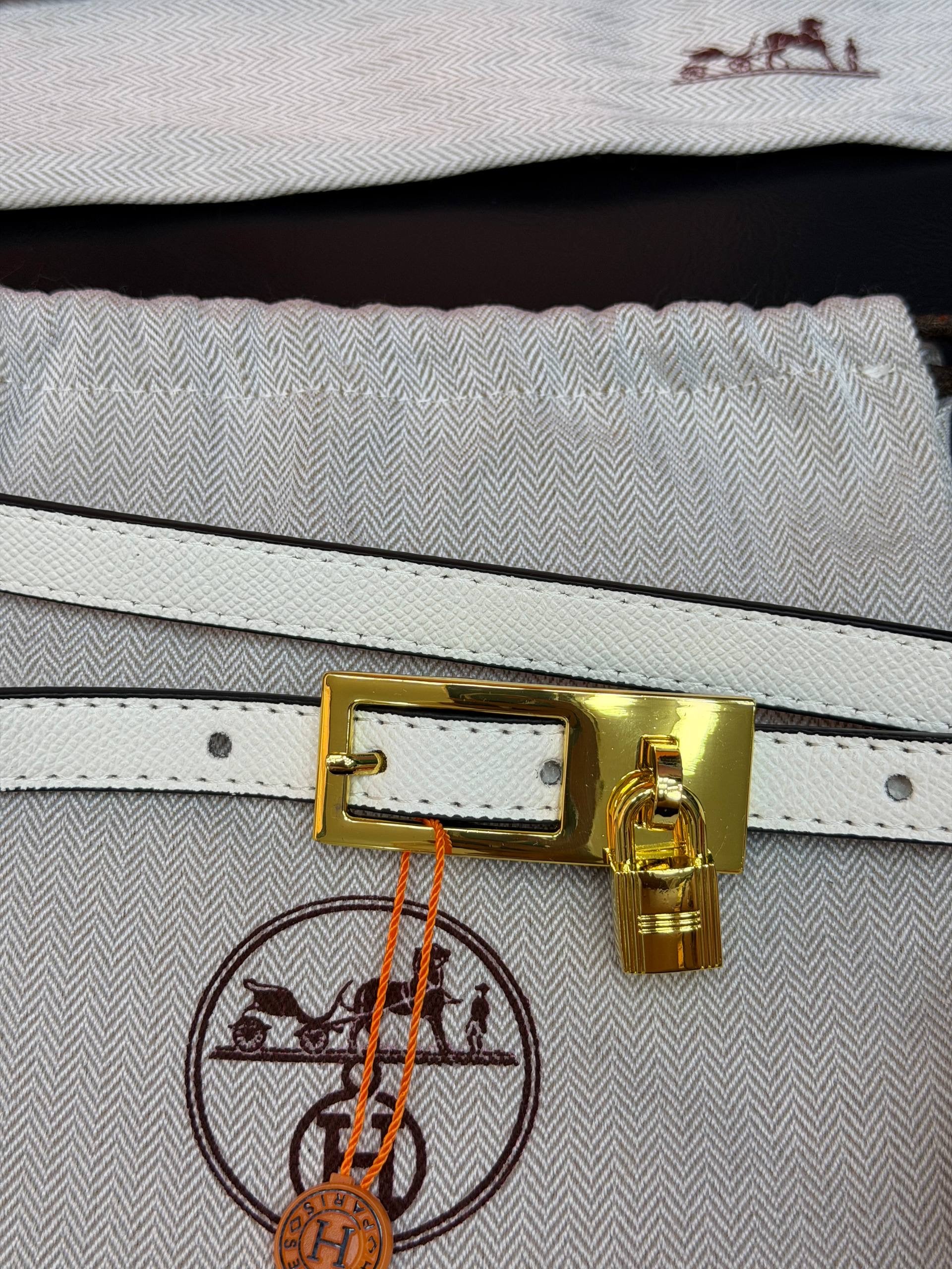 Hermes İthal Kemer Gold Aksesuar 1.7 cm