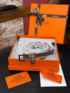 Hermes İthal Kemer Silver Aksesuar 1.7 cm