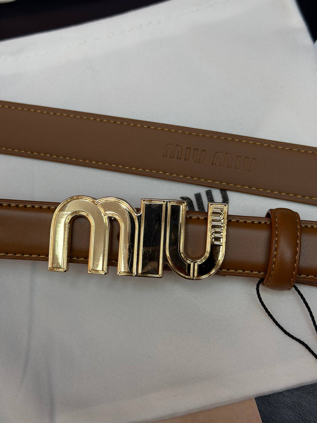 MiuMiu İthal Kemer 2,5 cm