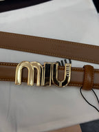 MiuMiu İthal Kemer 2,5 cm