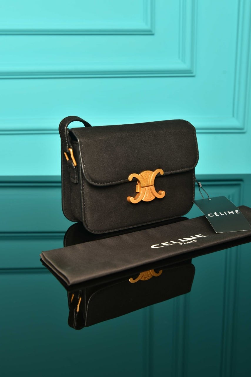 CELINE - Classique Triomphe Bag in Shiny (4 Renk)