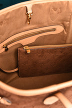LOUIS VUITTON - Neverfull Empreinte MM in Suede (2 Renk)