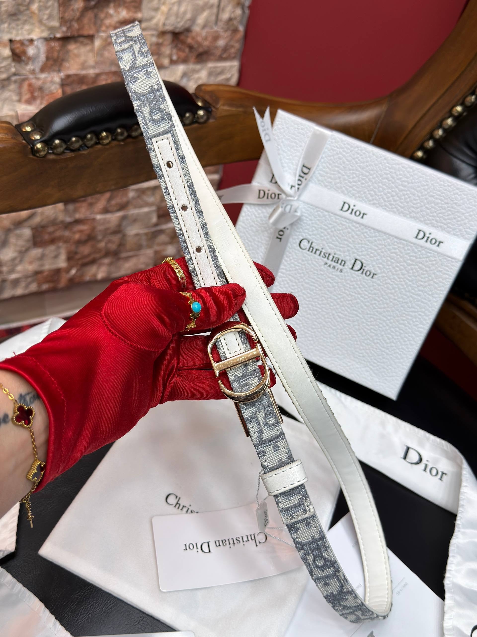 Christian Dior İthal Kemer 2 cm