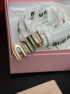 MiuMiu İthal Kemer 2,5 cm