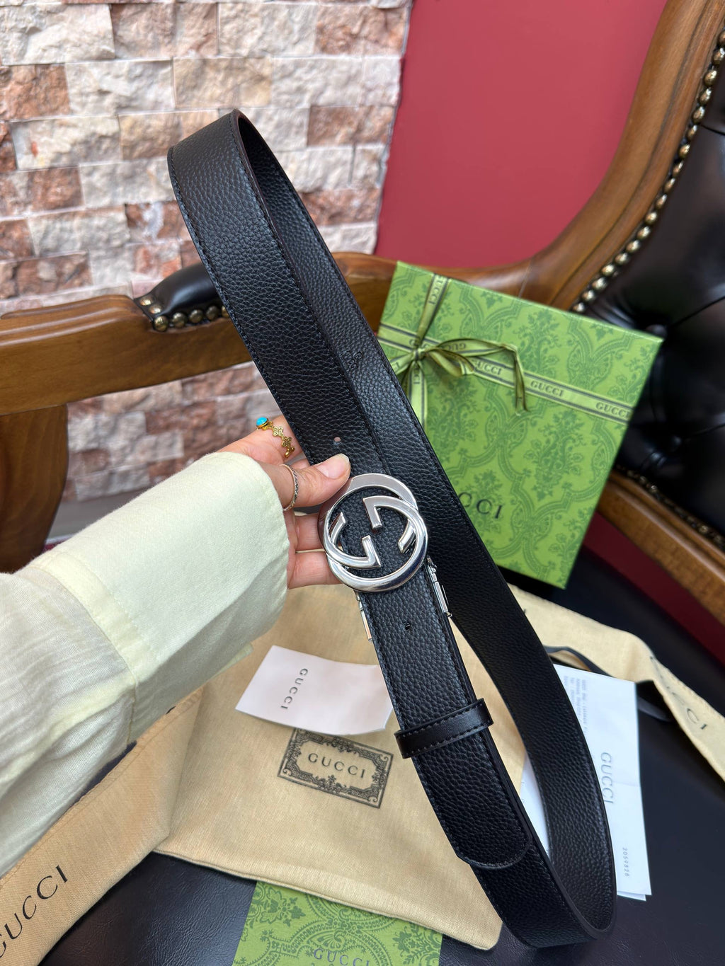 Gucci İthal Kemer 3,5 cm