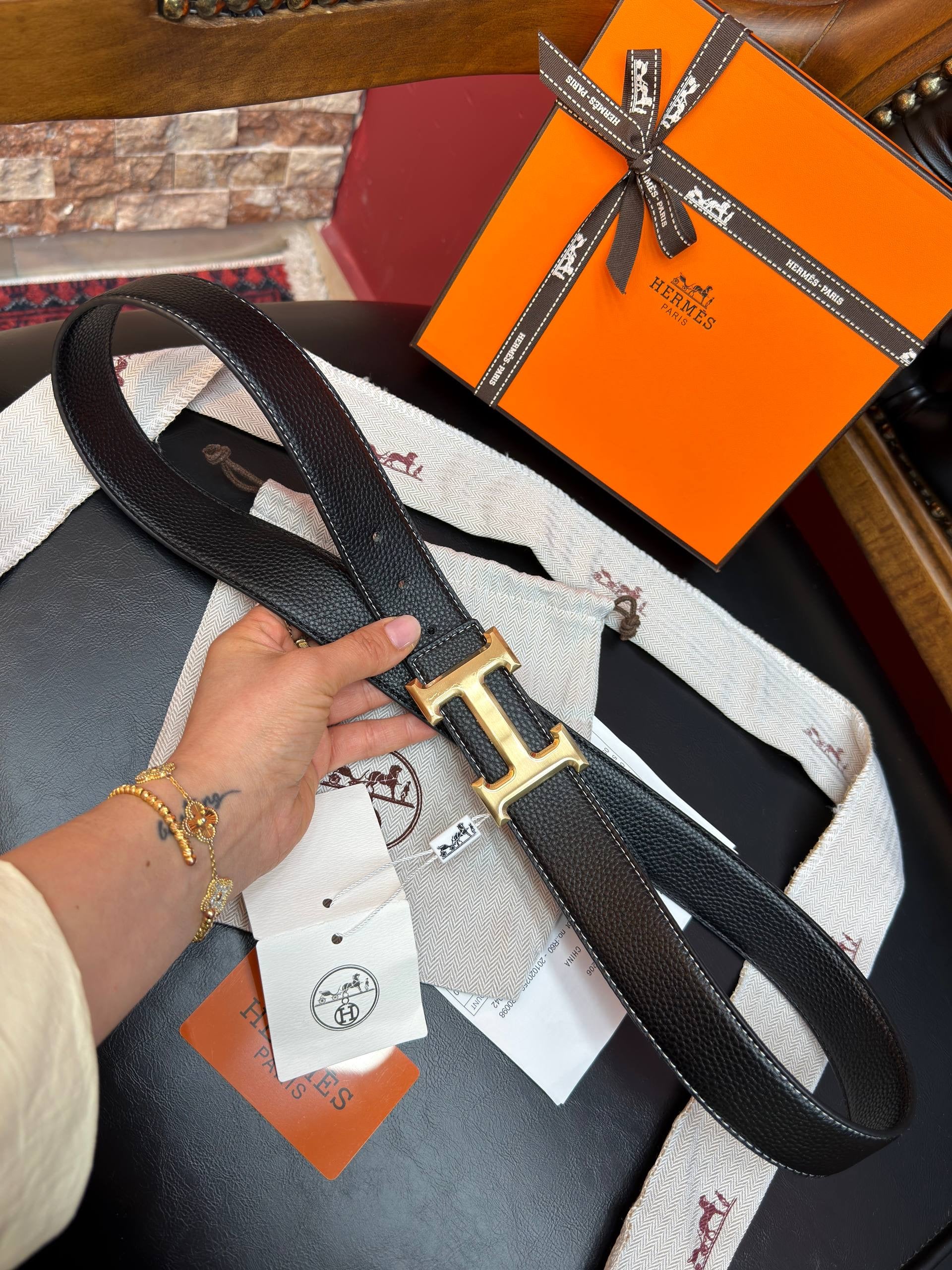 Hermes İthal Kemer 3,5 cm