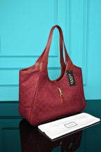 GUCCI - Mercato Small Tote Bag in Suede (5 Renk)