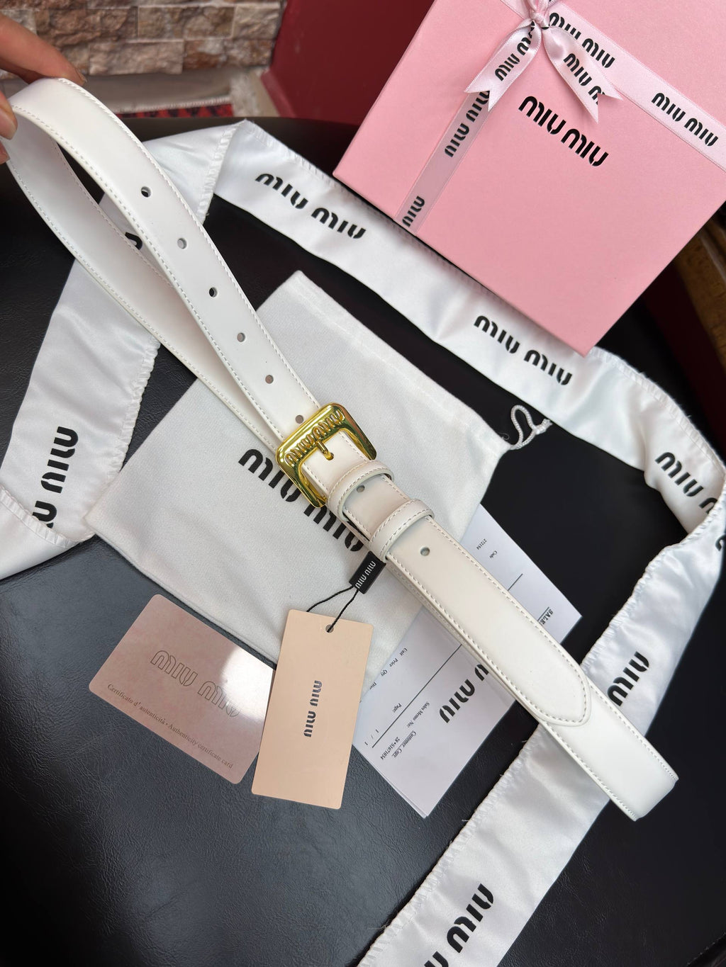 MiuMiu İthal Kemer 2,8 cm