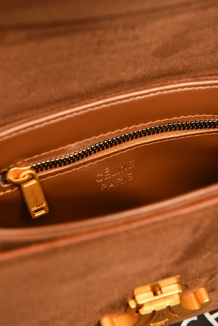 CELINE - Classique Triomphe Bag in Shiny (4 Renk)