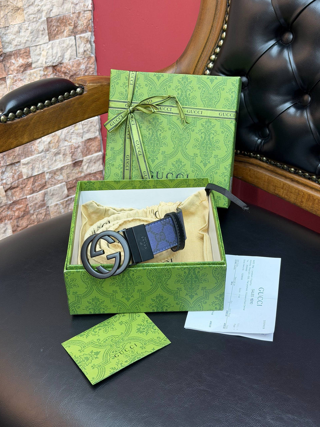 Gucci İthal Kemer 3,5 cm