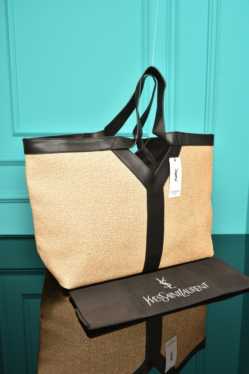 YVES SAINT LAURENT- Y Tote in Leather Bag (2 Renk)