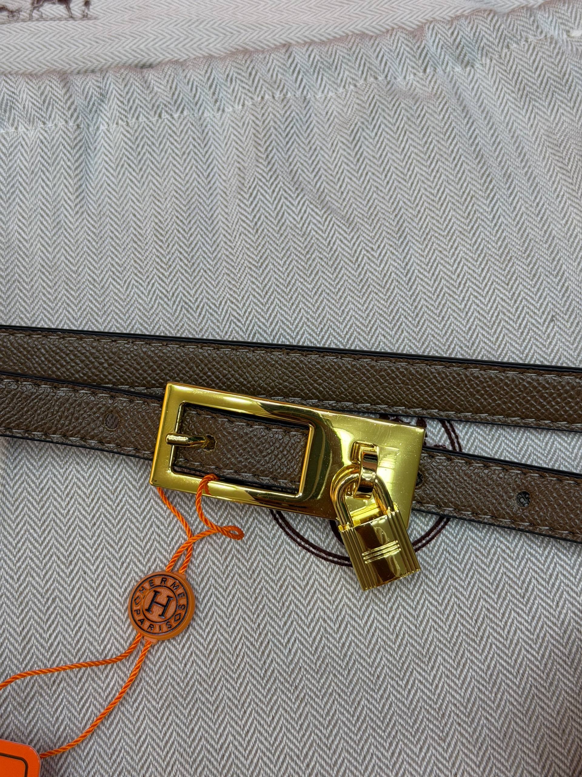 Hermes İthal Kemer Gold Aksesuar 1.7 cm
