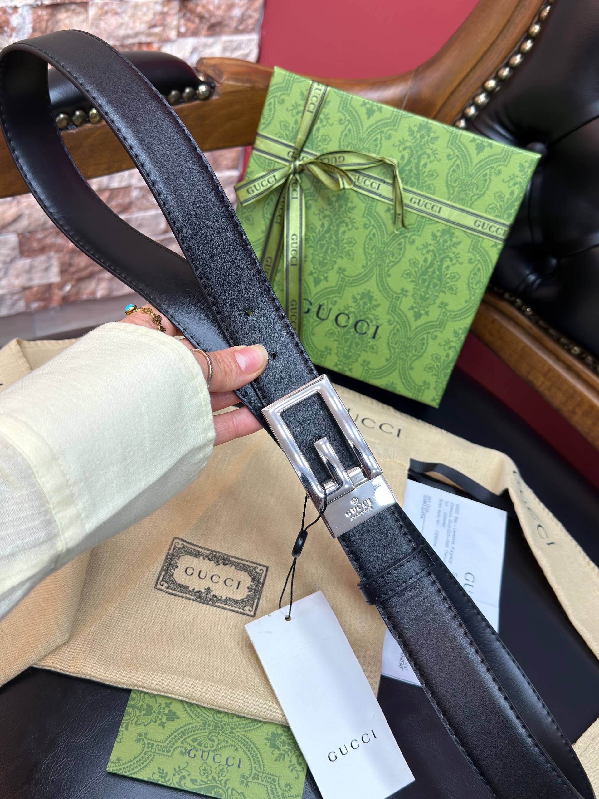 Gucci İthal Kemer 3 cm