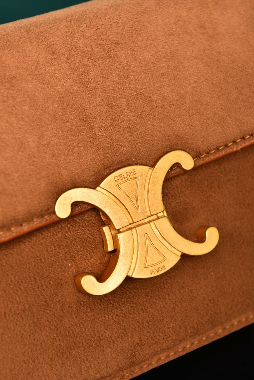 CELINE - Classique Triomphe Bag in Shiny (4 Renk)