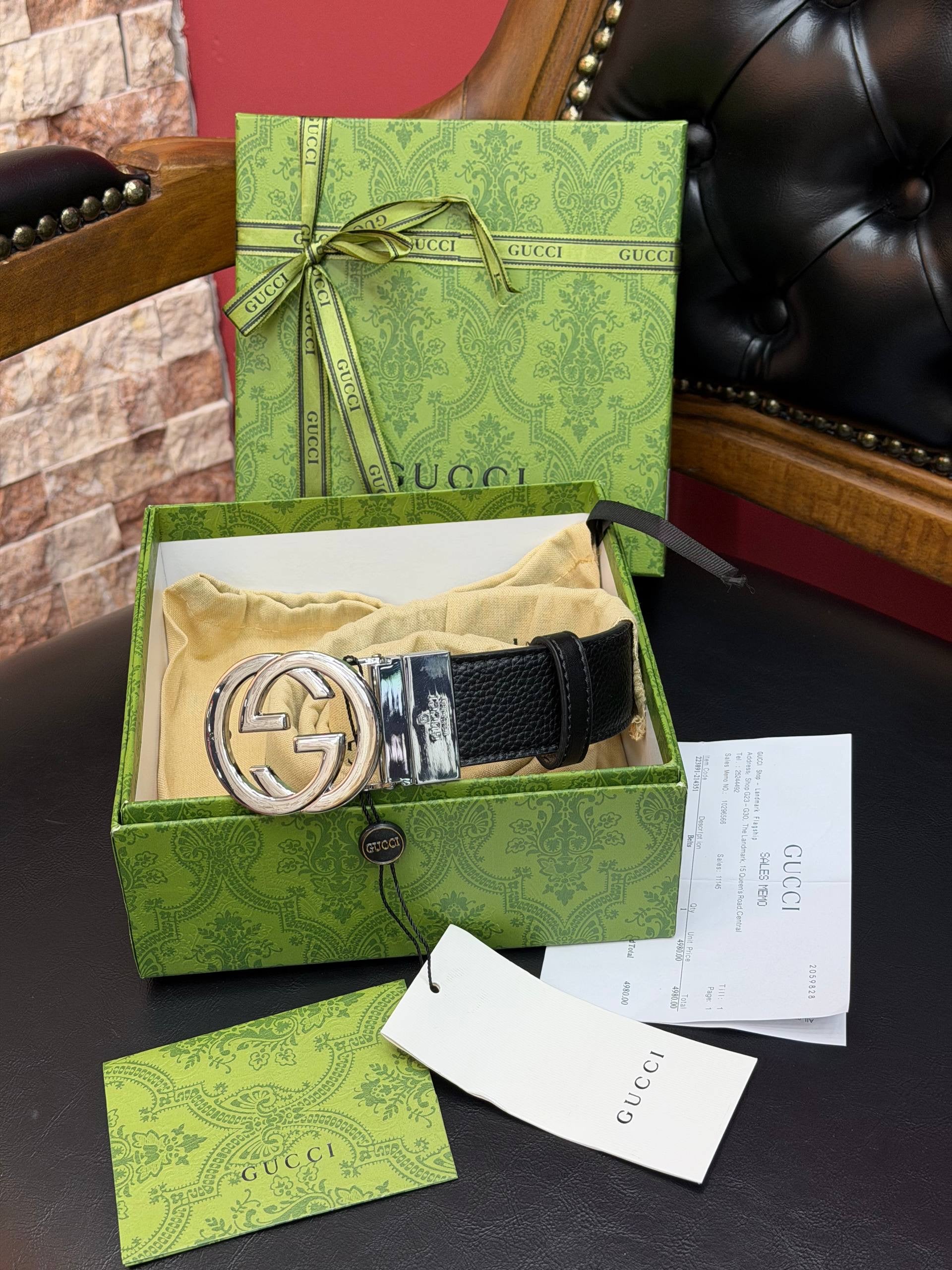 Gucci İthal Kemer 3,5 cm