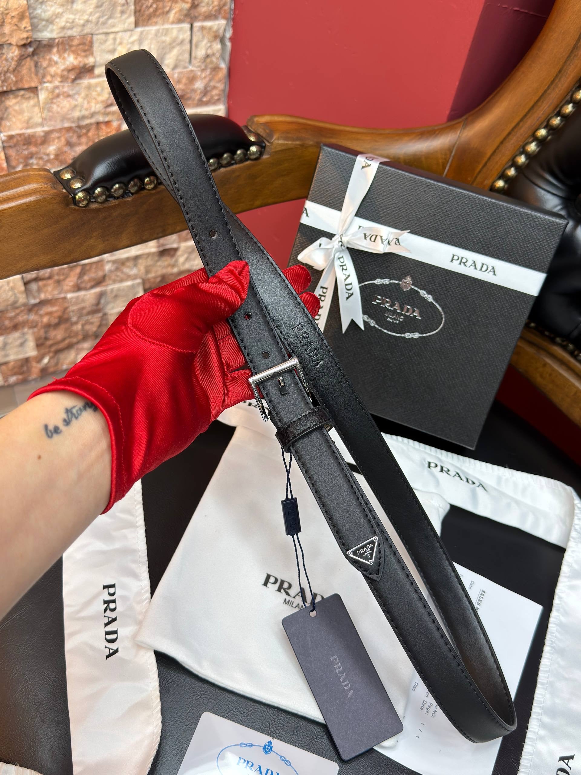 Prada İthal Kemer 2,4 cm