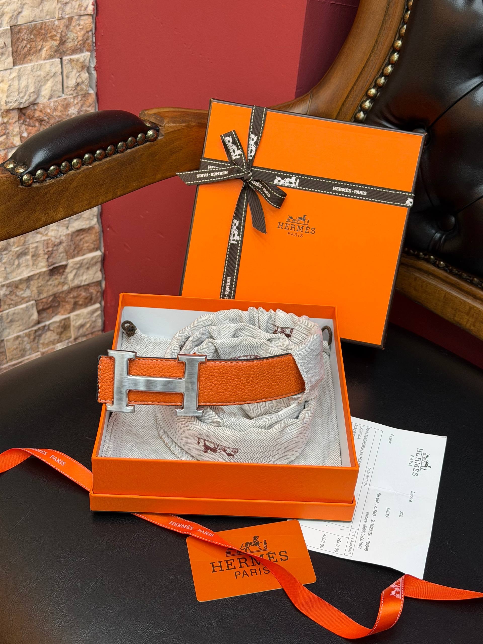 Hermes İthal Kemer 3,5 cm
