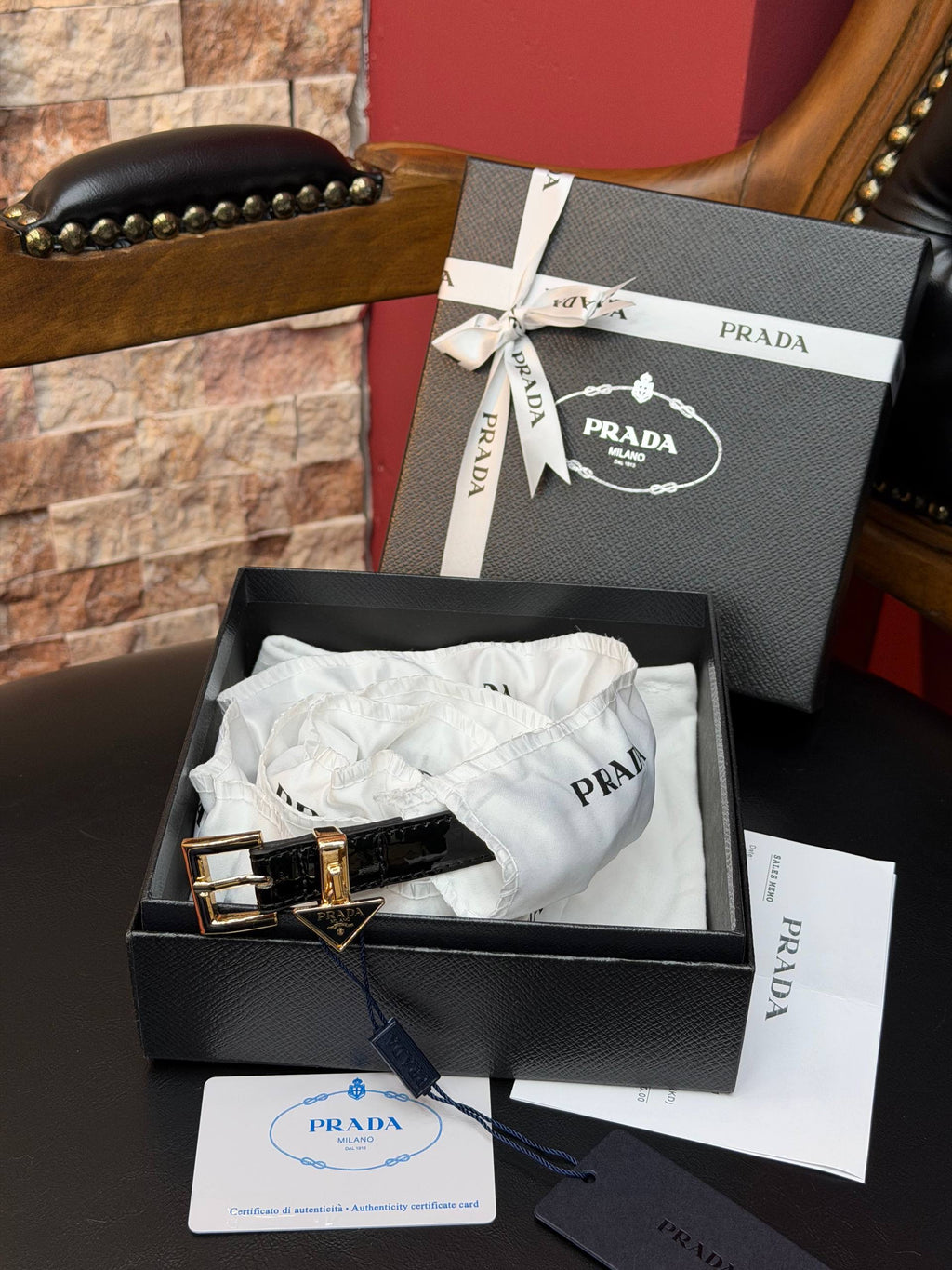 Prada İthal Kemer 1,9 cm