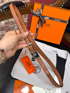 Hermes İthal Kemer Silver Aksesuar 1.7 cm
