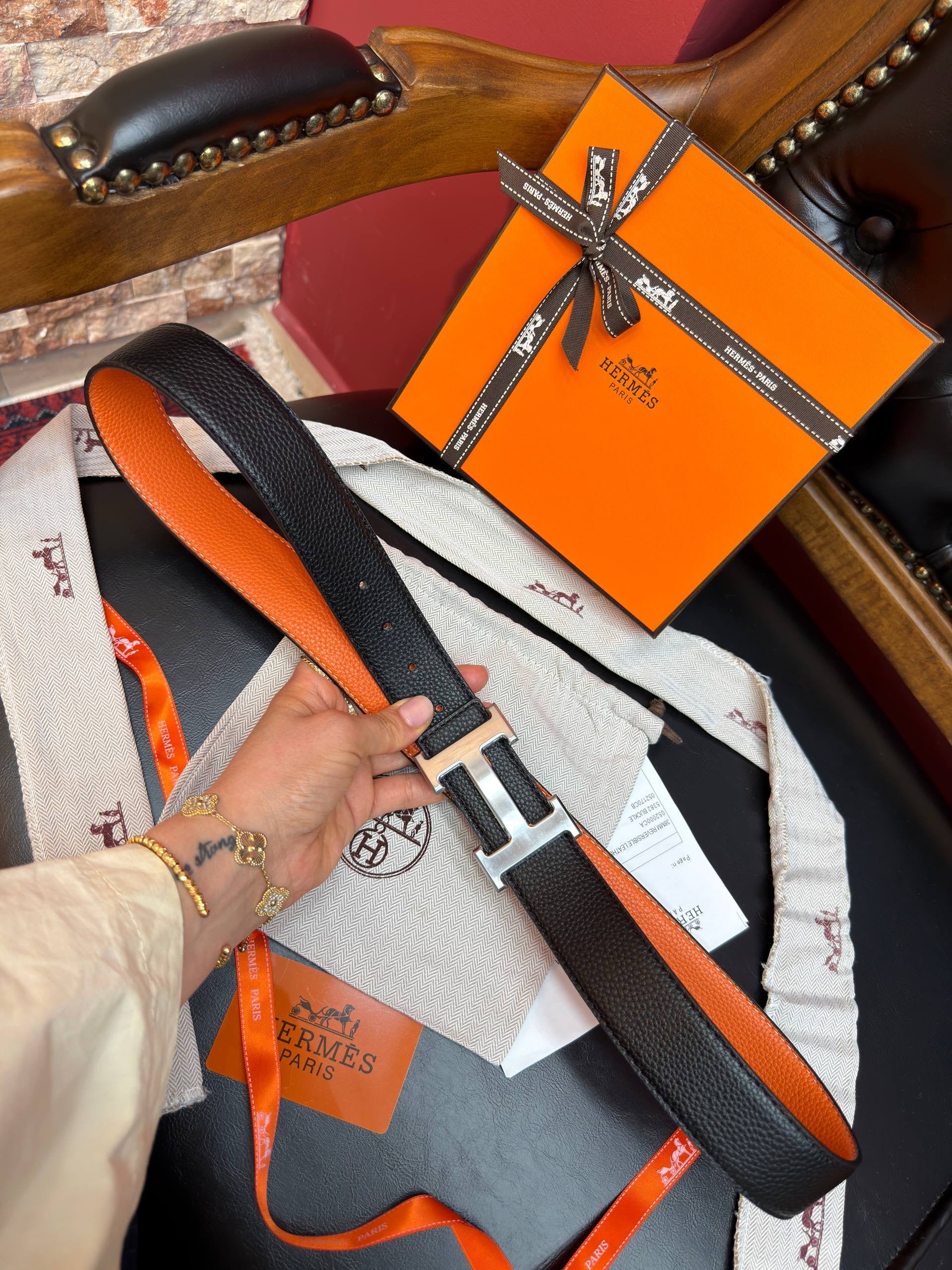 Hermes İthal Kemer 3,5 cm