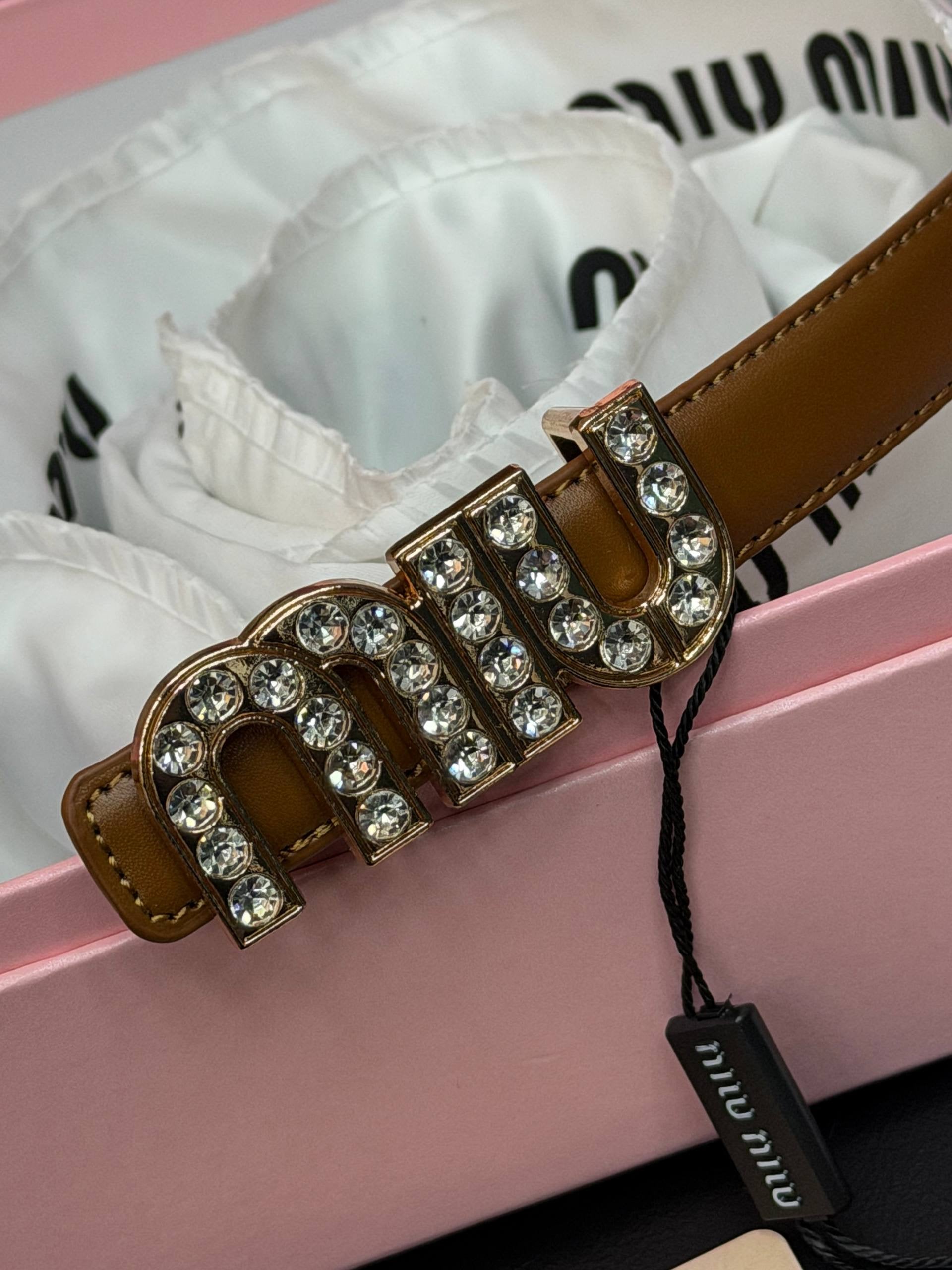 MiuMiu İthal Kemer 1,7 cm