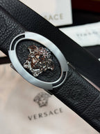 Versace İthal Kemer Silver Aksesuar 3,7 cm