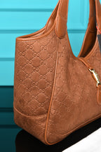 GUCCI - Mercato Small Tote Bag in Suede (5 Renk)
