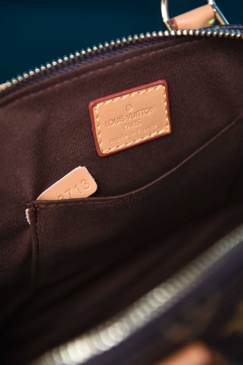 LOUIS VUITTON - Alma BB Bag in Suede (6 Renk)