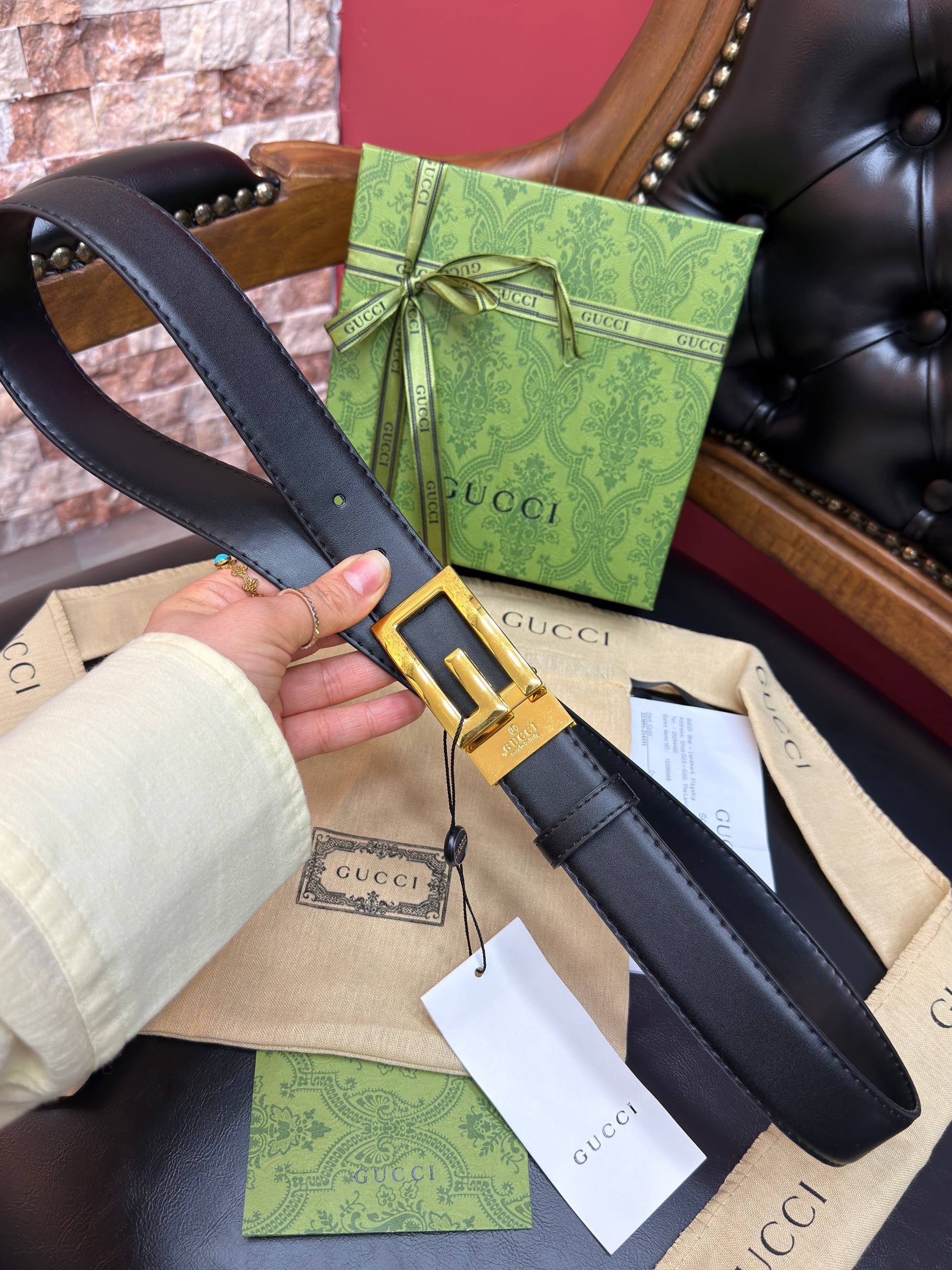Gucci İthal Kemer 3 cm