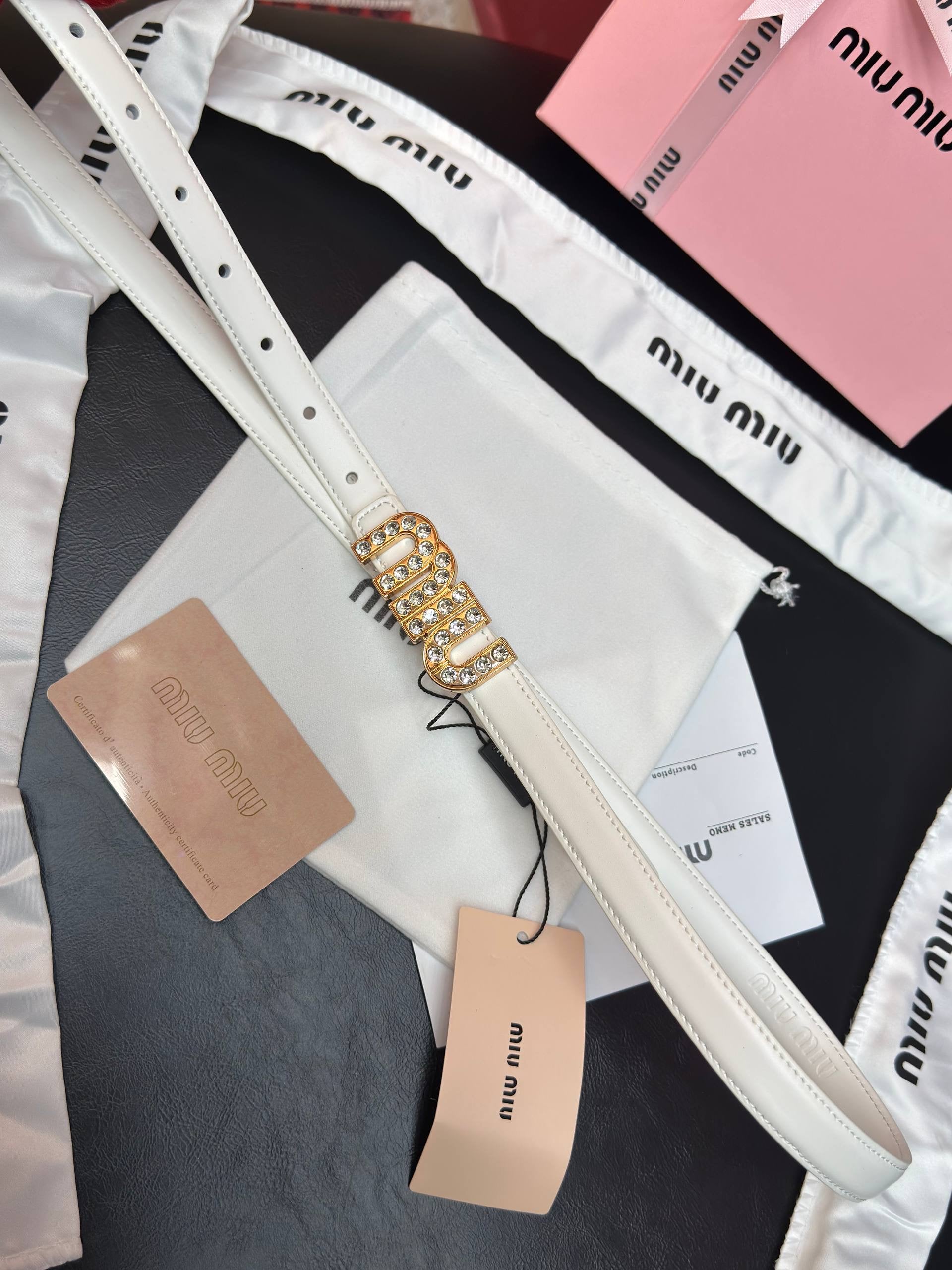 MiuMiu İthal Kemer 1,7 cm