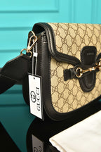 GUCCI - Horsebit Shoulder Bag in Leather (4 Renk)