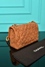 CHANEL - 2.55 Double Flap Bag in Suede (5 Renk)
