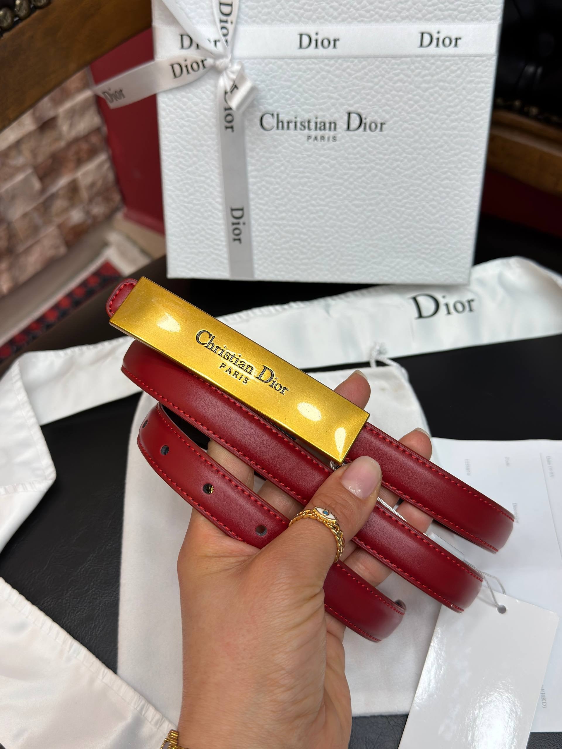 Christian Dior İthal Kemer 1,9 cm