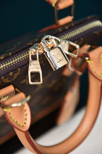 LOUIS VUITTON - Alma BB Bag in Suede (6 Renk)