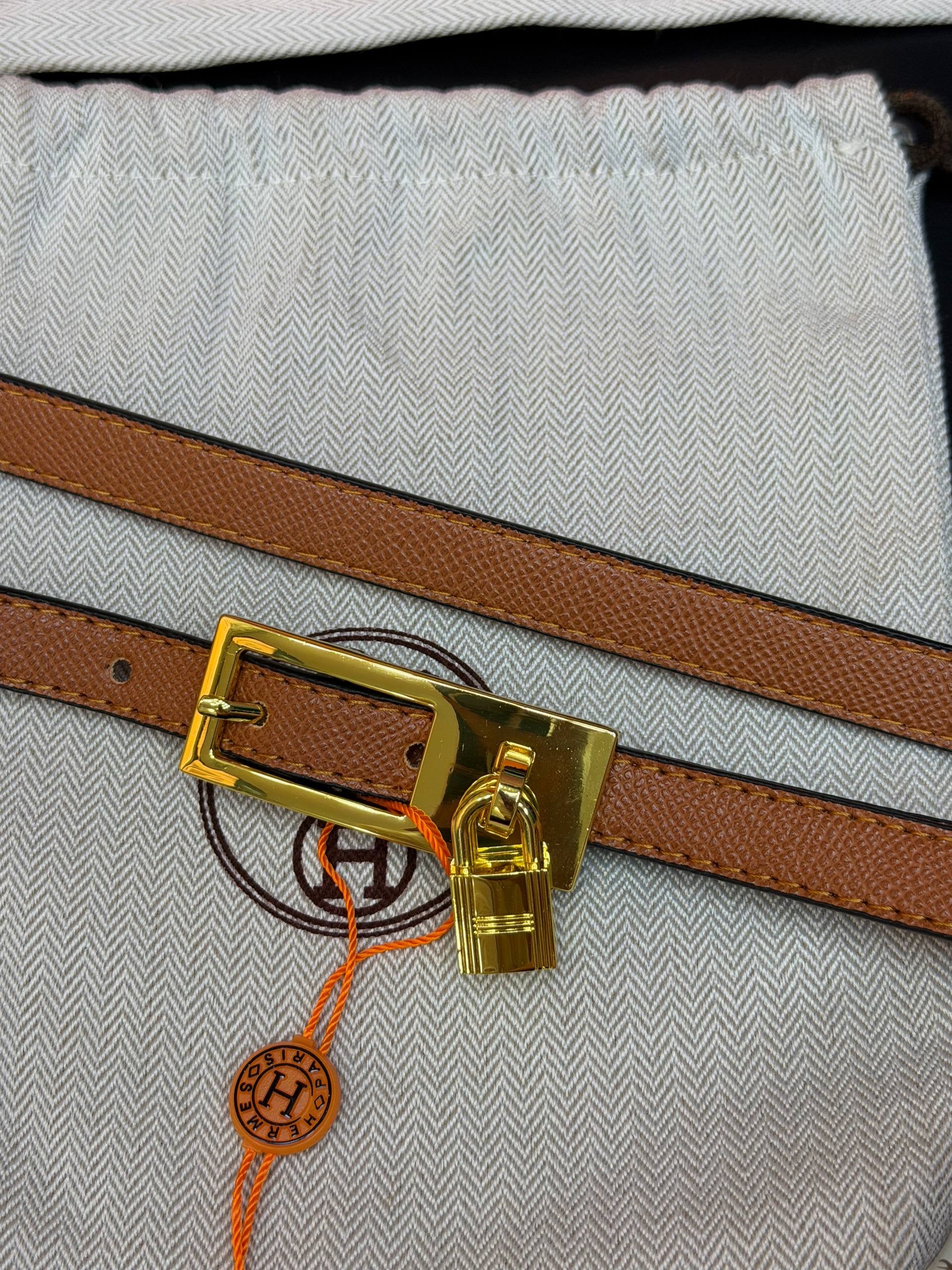 Hermes İthal Kemer Gold Aksesuar 1.7 cm