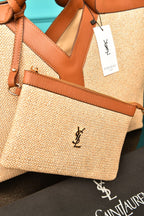YVES SAINT LAURENT- Y Tote in Leather Bag (2 Renk)