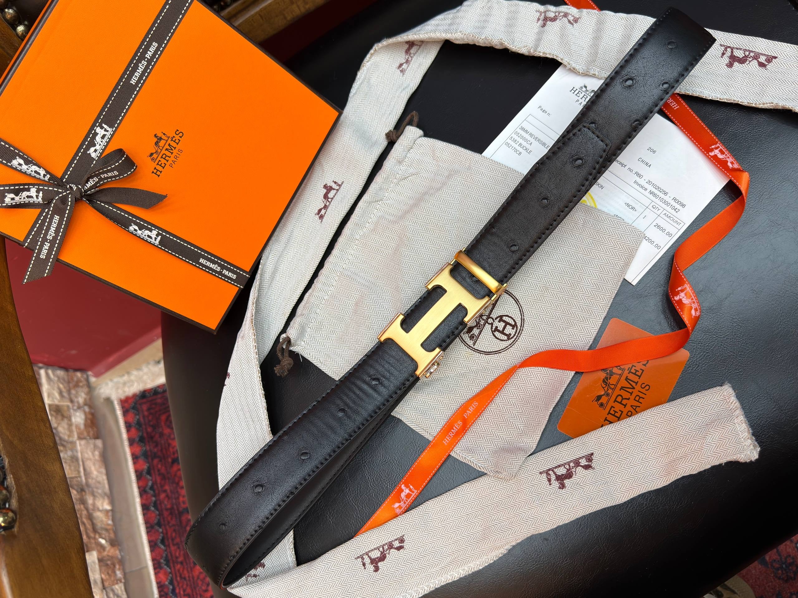 Hermes İthal Kemer 3,5 cm